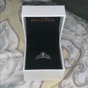 Pandora Princess Ring Size 7.5